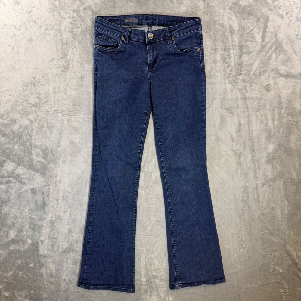 Kut from the Kloth Baby Bootcut Jeans Women's Size 8S Blue Dark Wash Denim